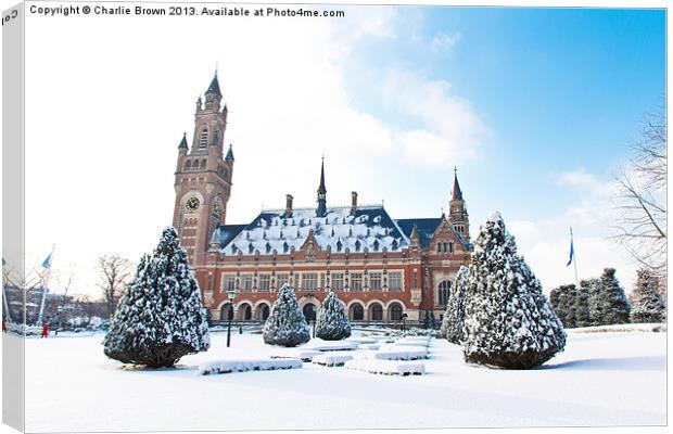 Peace Palace, Vredespaleis Canvas Print by Ankor Light