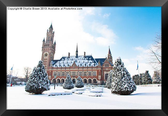 Peace Palace, Vredespaleis Framed Print by Ankor Light