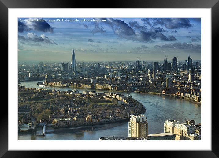 The Square Mile Framed Mounted Print by K7 Photography