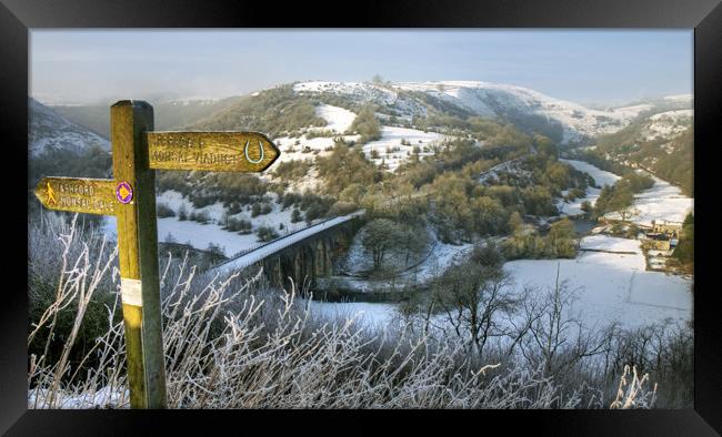 Monsal Dale Framed Print by Tracey Whitefoot