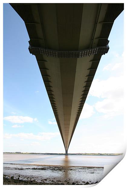 under the humber Print by martin compton