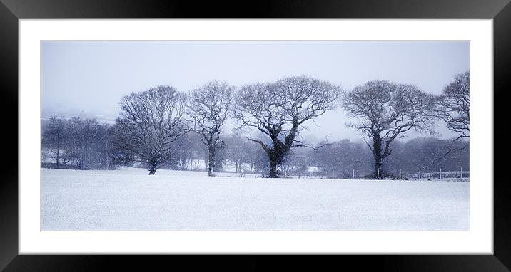 Winters Come Framed Mounted Print by Simon West