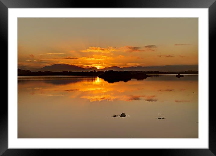 Sunrise on the Inland Sea Framed Mounted Print by Gail Johnson