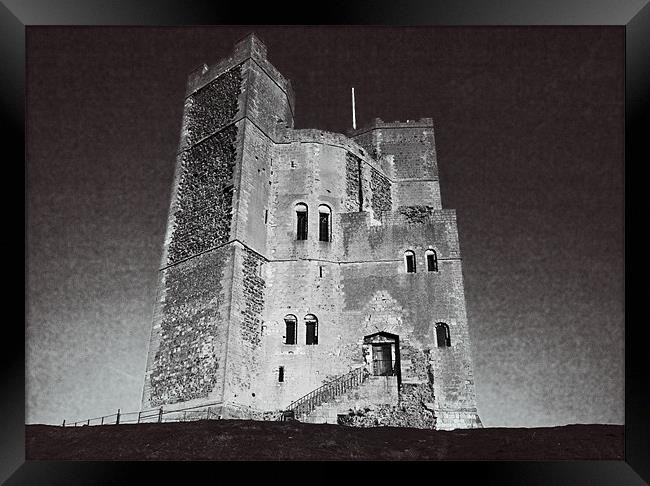 Orford Castle Framed Print by Darren Burroughs