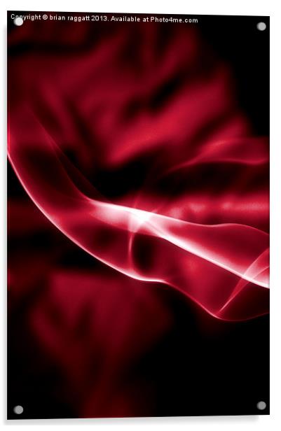Red Acrylic by Brian  Raggatt