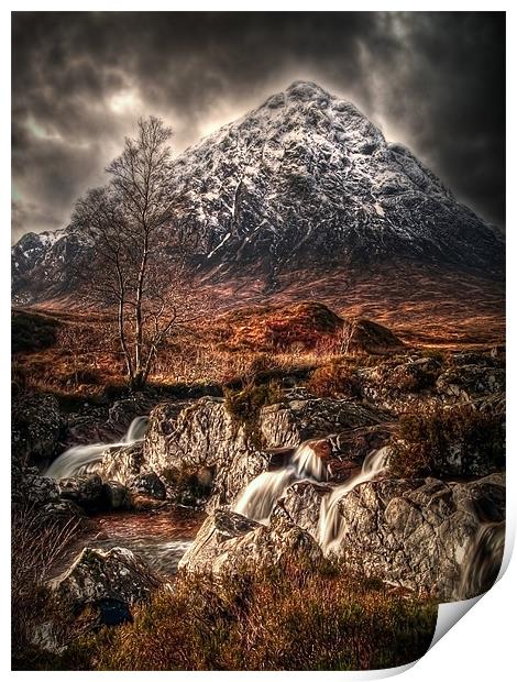 The Buachaille Glen Coe Print by Aj’s Images