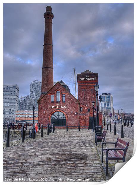 The Pumphouse Print by Pete Lawless