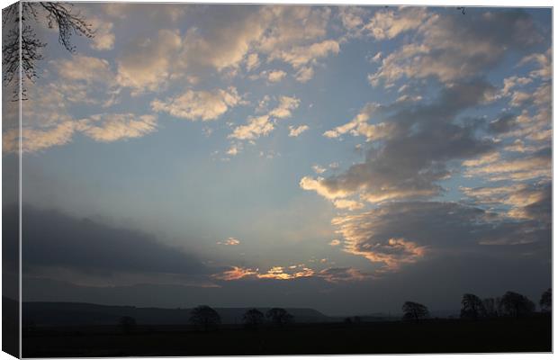 cloudscape Canvas Print by Gavin Wilson