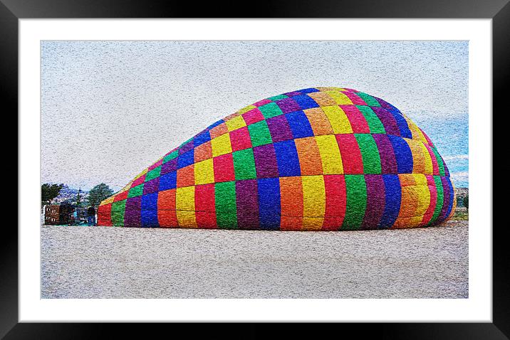 All belly up for Balloon Framed Mounted Print by Arfabita  