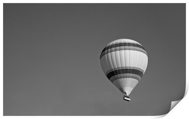 Hot Air Balloon Endless Sky Print by Arfabita  