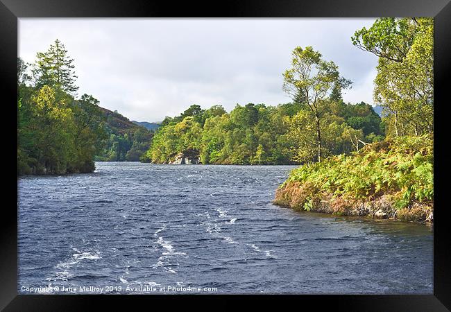 Loch Katrine, the Trossachs, Scotland Framed Print by Jane McIlroy