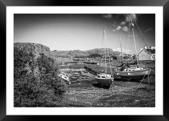 Easdale Island Framed Mounted Print by Paul Messenger