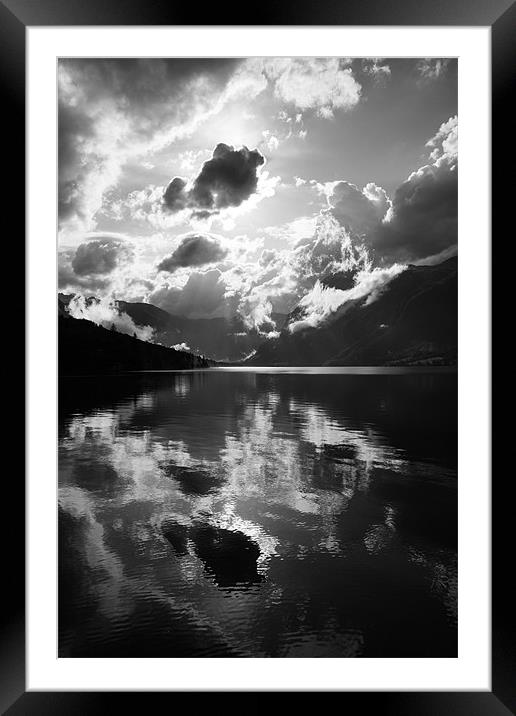 After storm light Framed Mounted Print by Ian Middleton