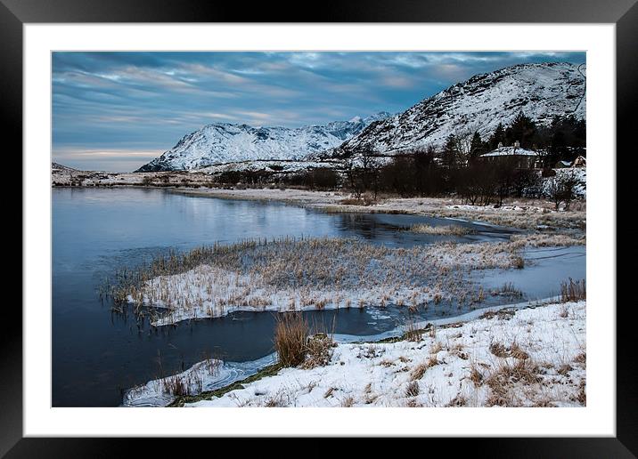 Views around Snowdonia Framed Mounted Print by Gail Johnson