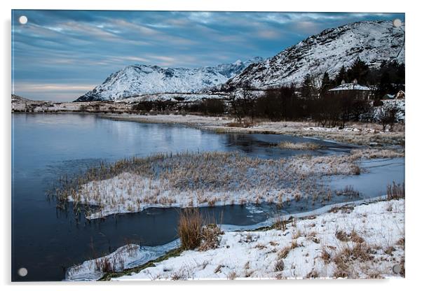 Views around Snowdonia Acrylic by Gail Johnson