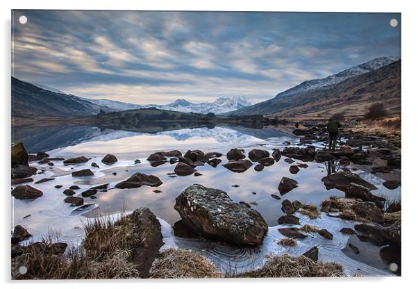 Views around Snowdonia Acrylic by Gail Johnson