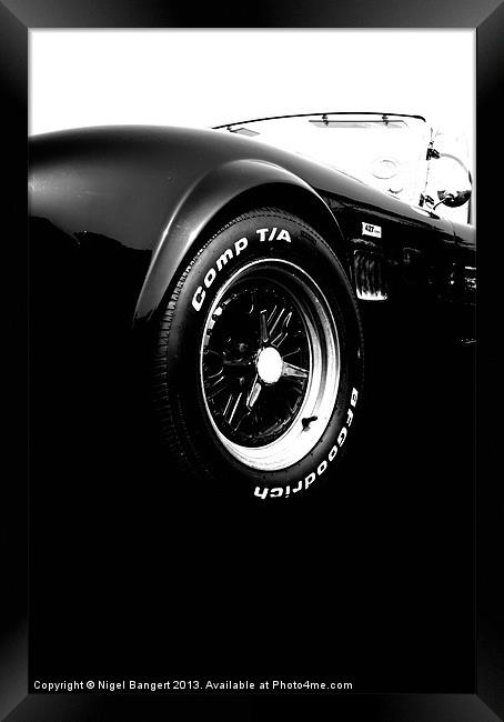 AC Cobra Framed Print by Nigel Bangert