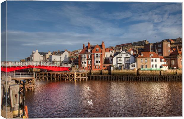 Whitby Canvas Print by Gail Johnson