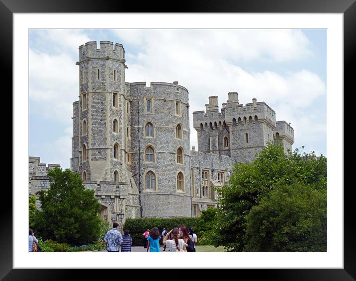 Windsor Castle Framed Mounted Print by Tony Murtagh