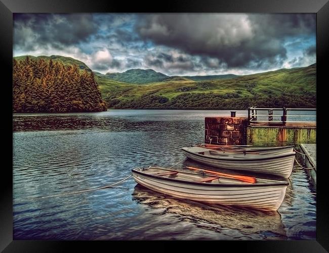 Loch Katrine Framed Print by Aj’s Images