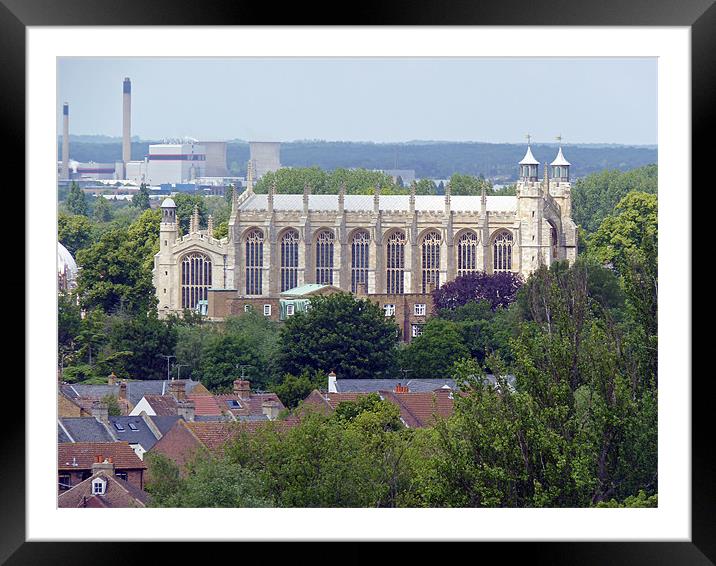 Eton College Chapel Framed Mounted Print by Tony Murtagh