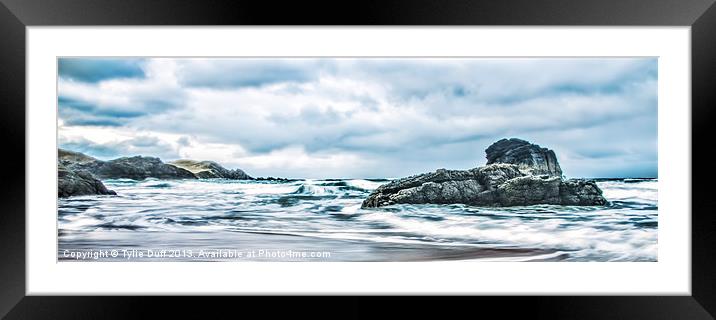 Durness Beach in Sutherland Framed Mounted Print by Tylie Duff Photo Art