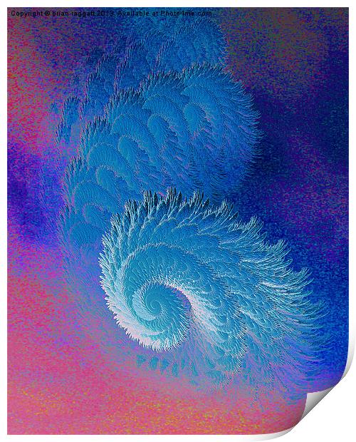 Gale Storm Print by Brian  Raggatt