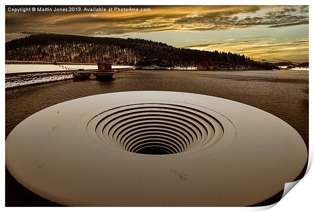 Snow on the Bellmouths Print by K7 Photography