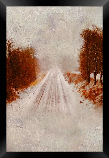Journeys End Framed Print by Dawn Cox
