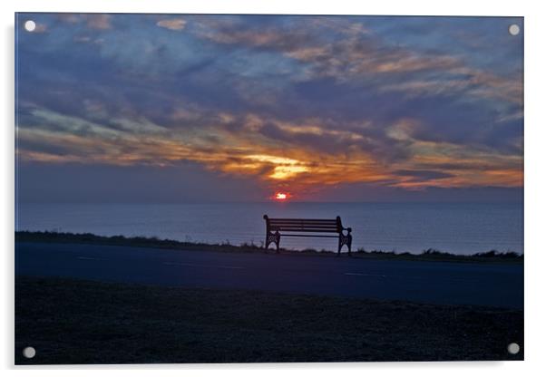 Sunset vista Acrylic by James Woodward