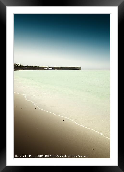 Inisheer beach. Framed Mounted Print by Pierre TORNERO