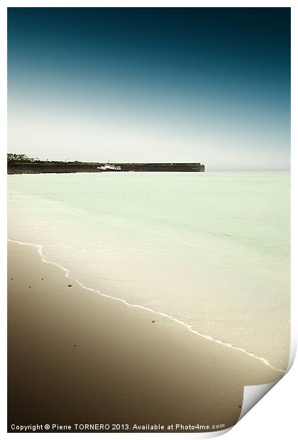 Inisheer beach. Print by Pierre TORNERO