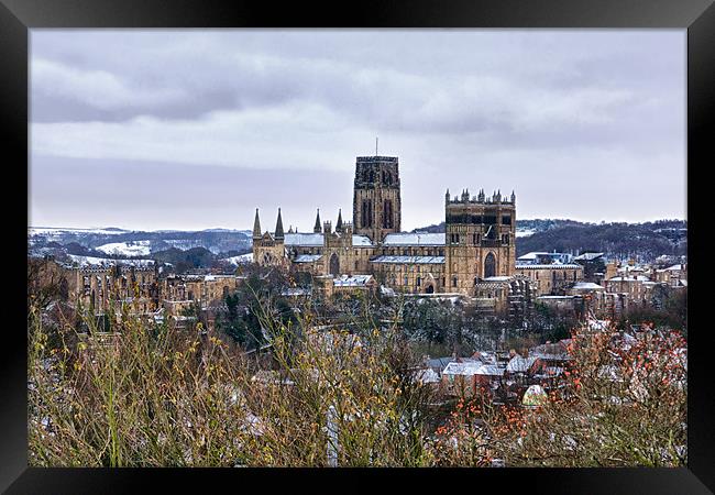 Durham Cathedral Framed Print by kevin wise