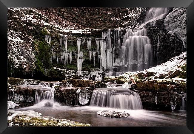 Winter Wonders at Scaleber Force Framed Print by Chris Frost