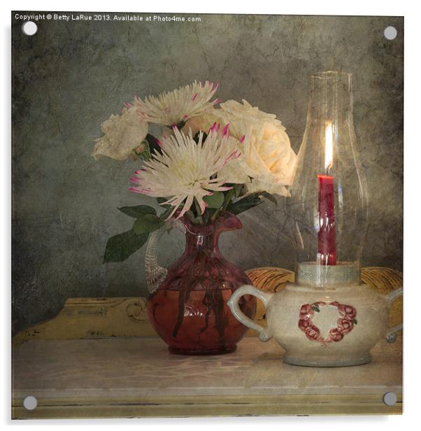 Candlelight Acrylic by Betty LaRue