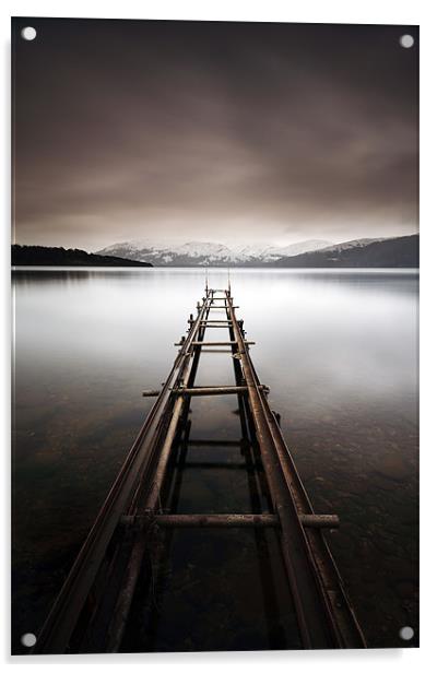 Loch Lomond Acrylic by Grant Glendinning