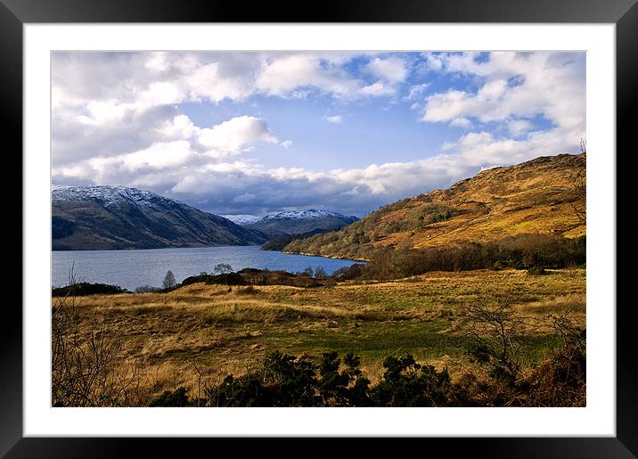 Loch Sunart, Ardnamurchan, Scotland Framed Mounted Print by Jacqi Elmslie