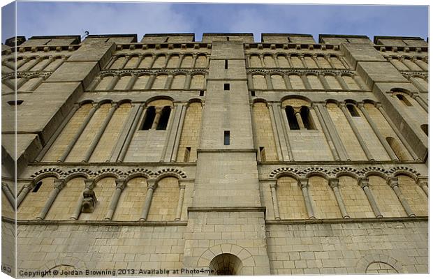 Norwich castle museum Canvas Print by Jordan Browning Photo