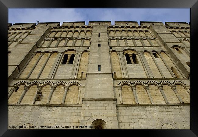 Norwich castle museum Framed Print by Jordan Browning Photo