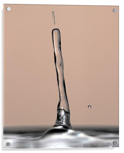 Water Droplet Acrylic by Mike Gorton