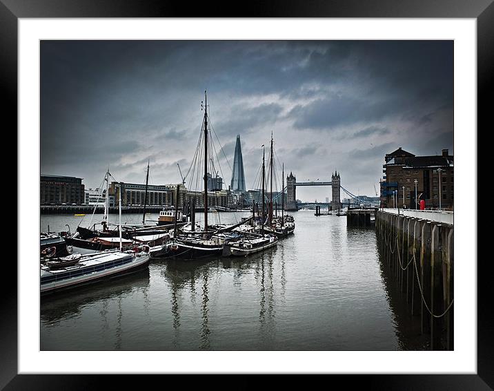 The Shard Framed Mounted Print by Robin East