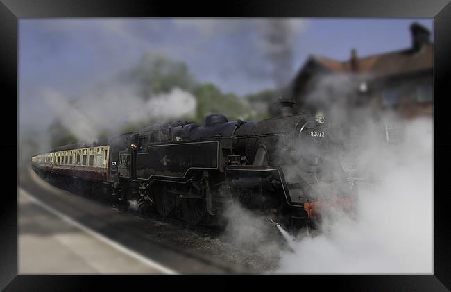 Full Steam Ahead Framed Print by Nigel Jones