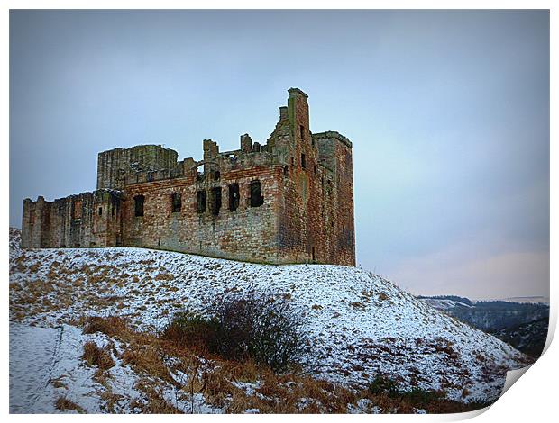 stone cold crichton castle Print by dale rys (LP)