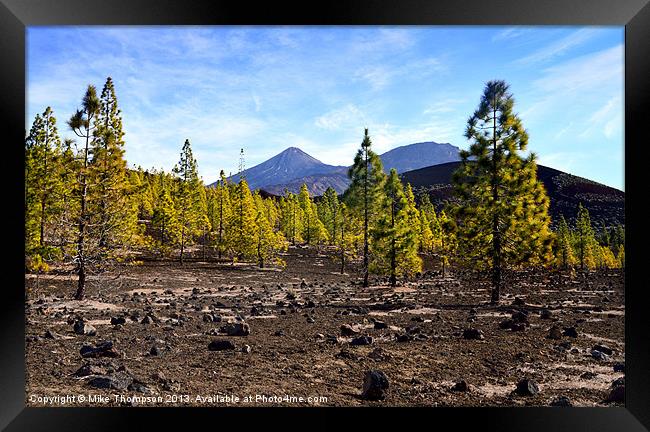 Mt. Tiede Framed Print by Michael Thompson
