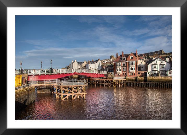 Whitby Framed Mounted Print by Gail Johnson