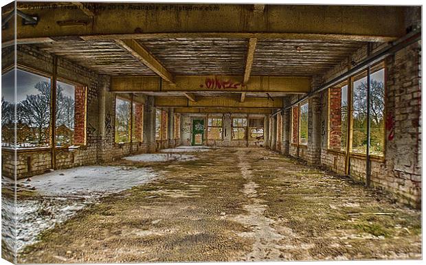 Abandonded and Empty Canvas Print by Trevor Kersley RIP