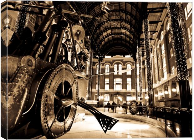 Hays Galleria London Canvas Print by David Pyatt