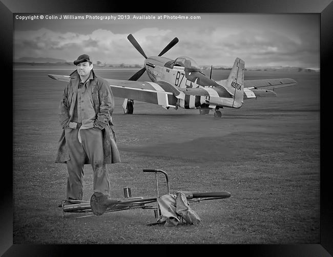Duxford 1944 Framed Print by Colin Williams Photography