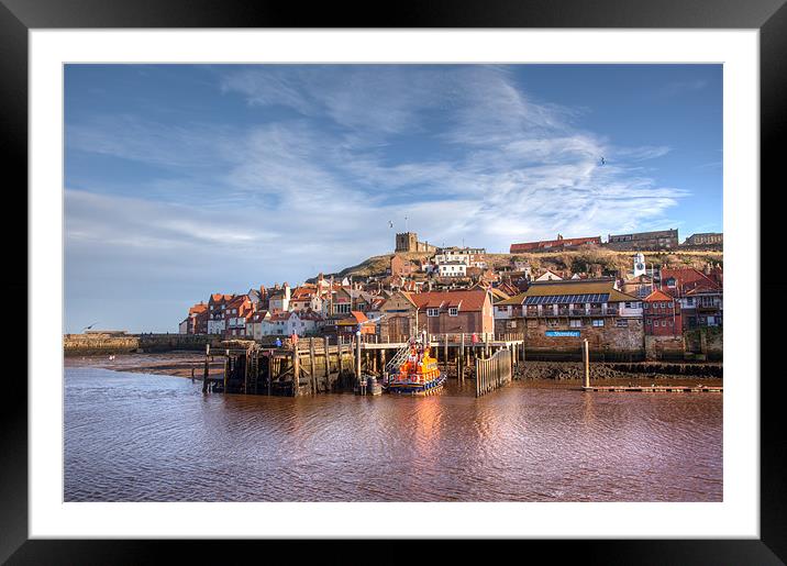 Whitby Framed Mounted Print by Gail Johnson