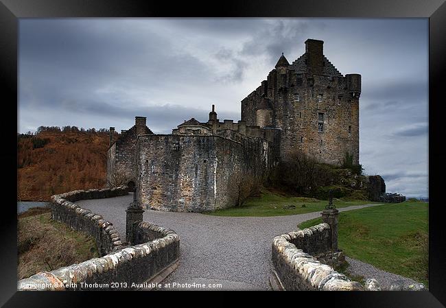 Eilean Donan Castle Framed Print by Keith Thorburn EFIAP/b